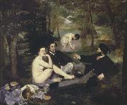 Edouard Manet frukosten i det grona painting